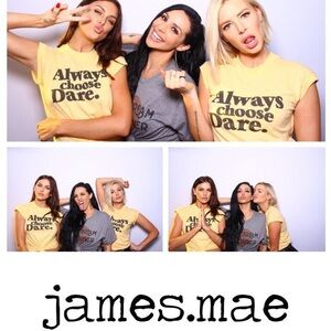 Yellow “Always Choose Dare” Muscle Tee